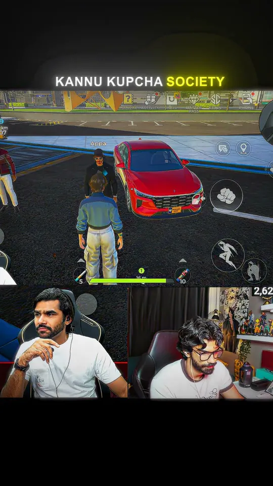 YouTube Short thumbnail: Shreeman bhau with snax gaming, posted by Joker.gangster